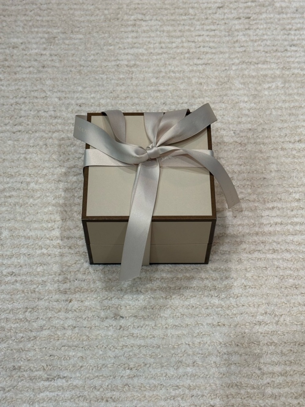 David Yurman Men’s Bracelet Box full set moleskin box ribbon